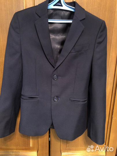 Пиджак школьный для мальчика 128