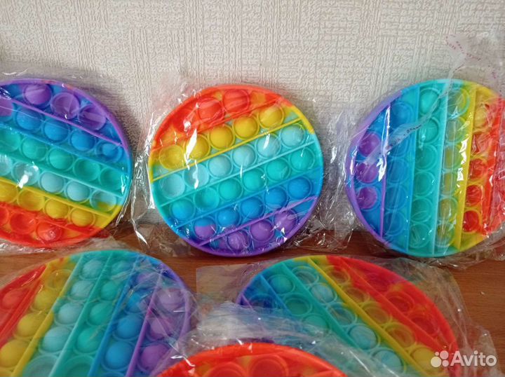 Пупырка Pop It Антистресс круглая