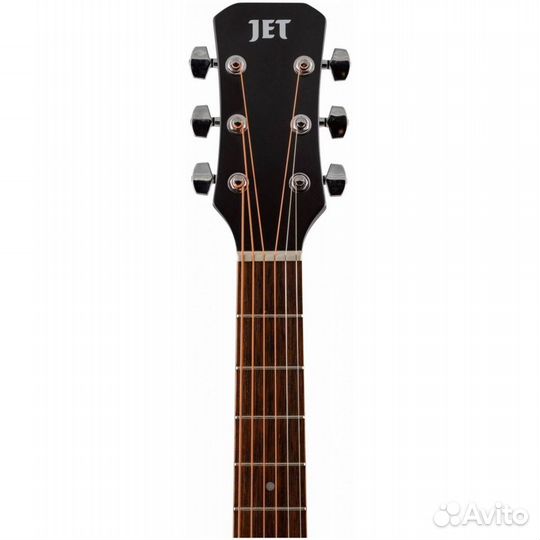 JET JDE-255 BKS - Гитара электроакустическая шести