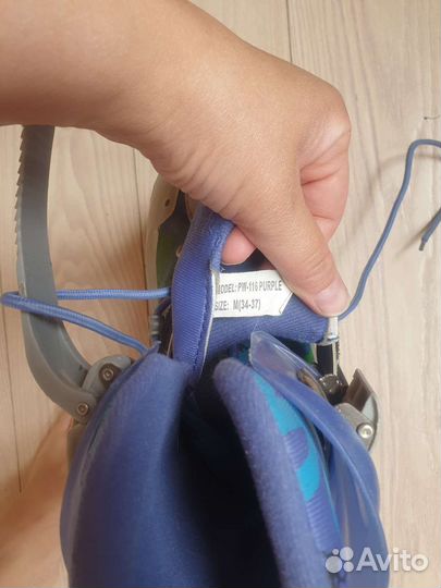 Роликовые коньки детские раздвижные 34-37