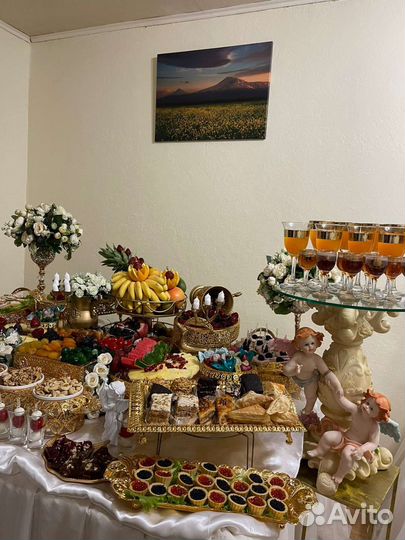 Фуршет оформления на всех праздников