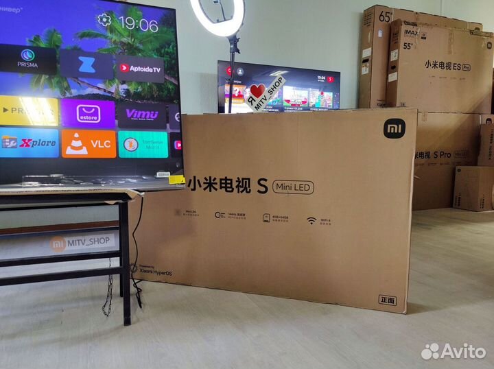 Телевизор Xiaomi Mi TV S55 65/75/85 Mini LED 144hz