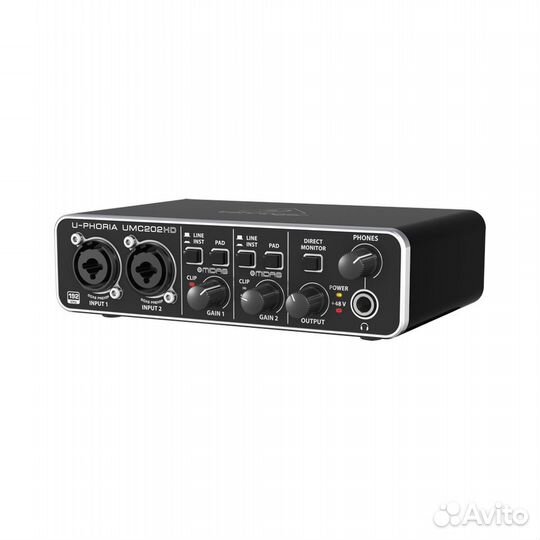 Behringer UMC202HD аудиоинтерфейс USB Новый
