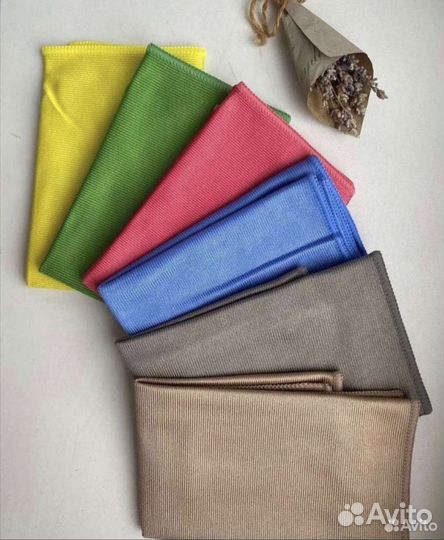 Салфетка для стекла и зеркал Гринвей