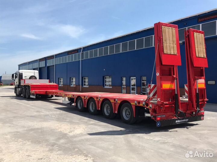 Полуприцеп трал (тяжеловоз) Kassbohrer LB4E, 2023