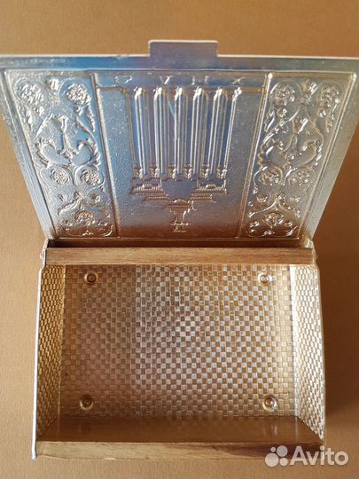Коробка для папирос шкатулка СССР ВДНХ