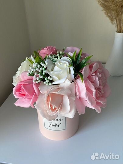 Букеты из мыльных цветов