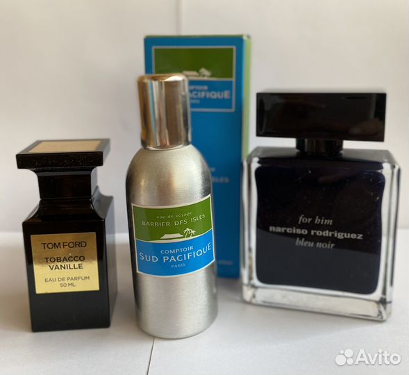 Пустые флаконы от парфюма