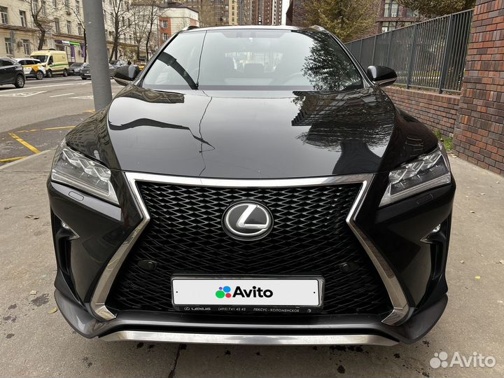Lexus RX 2.0 AT, 2018, 133 700 км