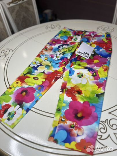 Брюки летние love moschino оригинал