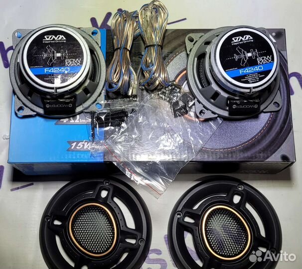 Динамики автомобильные Sonda F4240 10см