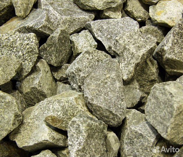 Камни для бани и сауны Габбро-диабаз колотый