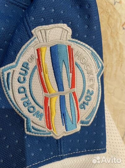 Хоккейный игровой свитер Варламова 2016 кубок мира