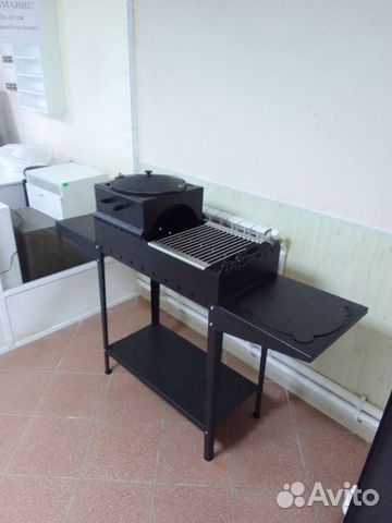 Мангал из толстостенного железа 4 мм