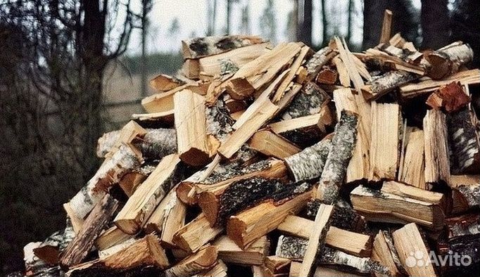 Сухие березовые дрова
