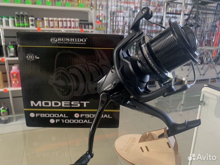 Карповая катушка bushido modest 9000