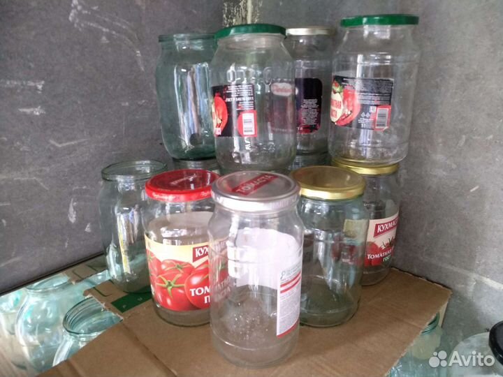 Банка 3, 2, 1 и 0,5 литра