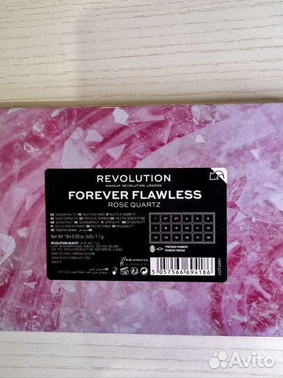 Палетка теней revolution