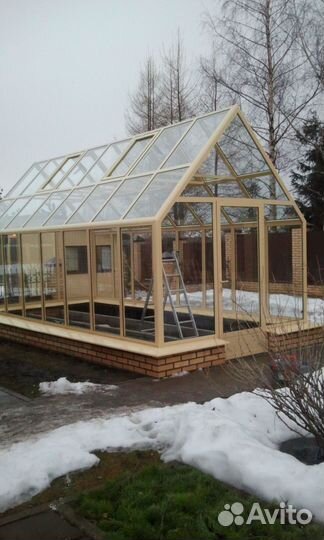 Зимний сад / Алюминиевые конструкции