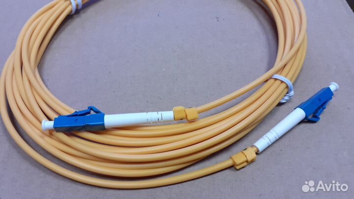 Патчкорд оптический LC/UPC-LC/UPC, SM, 3,0 мм, 5 м