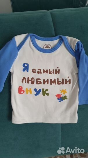 Майки, боди, футболки, песочник 68-80рр