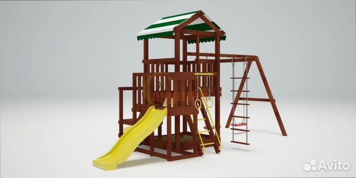 Детская площадка зима / лето