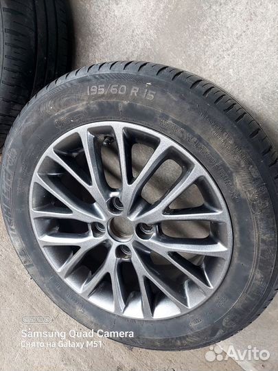 Колёса r15 на kia rio 3