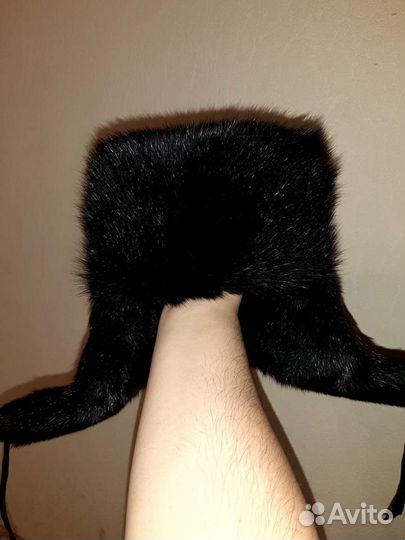 Шапка ушанка мужская