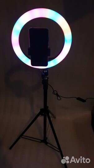 Кольцевая лампа со штативом 15 режима