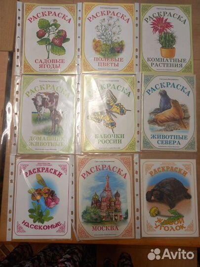 Раскраски тематические