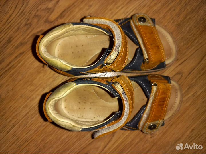 Ортопедические сандали на мальчика