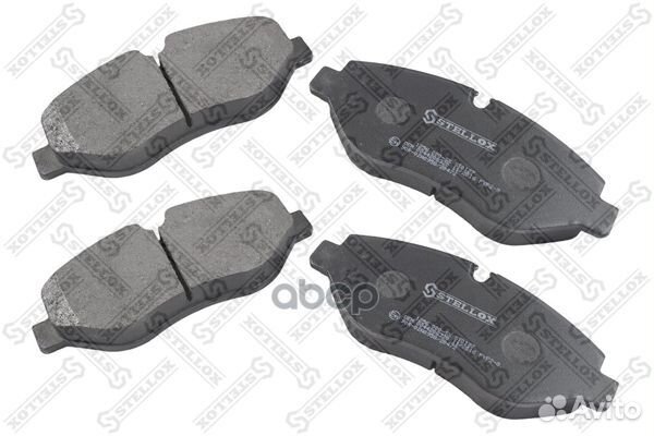 1256 000-SX колодки дисковые перед MB Sprinte