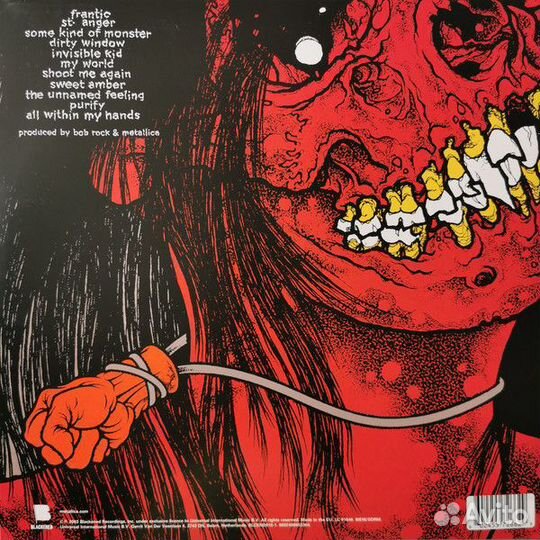 Виниловая пластинка Metallica - St. Anger (Limited Some Kind Of Orange Vinyl 2LP)