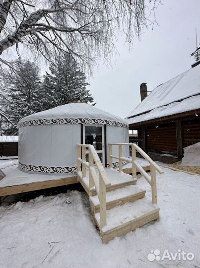 Юрта для глэмпинга