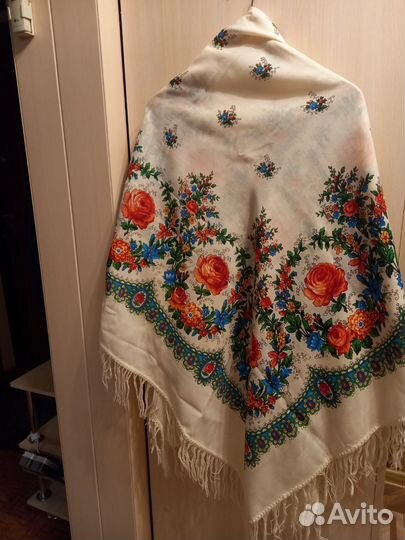 Цветной большой платок