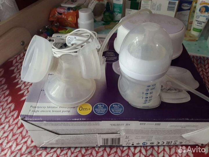 Молокоотсос avent электрический