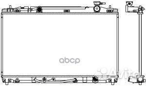 Радиатор основной 34618506 Sakura