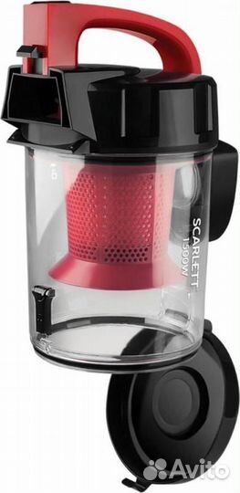 Пылесос Scarlett SC-VC80C11 1500Вт красный/черный