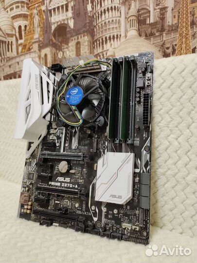 Комплект мать+проц+озу