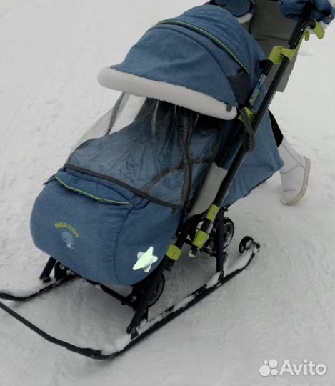 Санки коляска ника 7 3