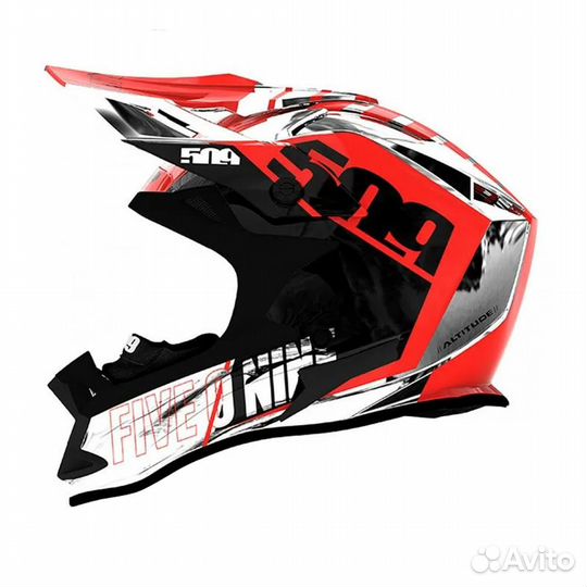 Шлем 509 Altitude Fidlock Red Chromium, XS