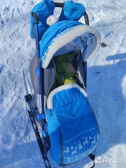 Санки коляска