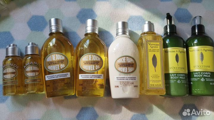 Loccitane масло для душа набор подарочный