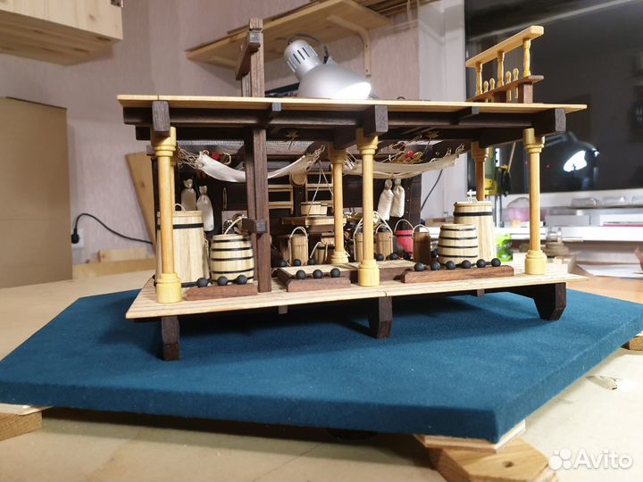 Фрагмент батарейной палубы