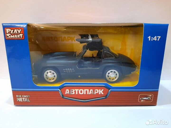 Игрушка Машинка Коллекционные Mercedes Крыло-чайки