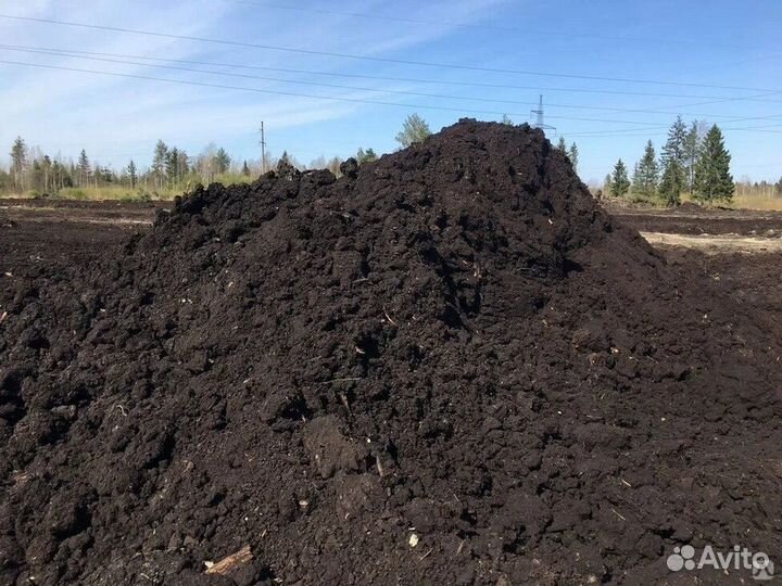 Почвогрунт плодородный грунт чернозем с доставкой