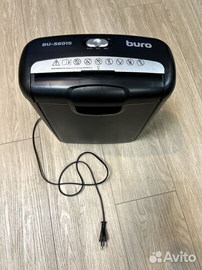 Уничтожитель бумаг шредер buro home BU-S601S