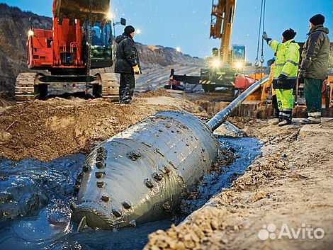 Прокладка инженерных сетей открытым методом и гнб