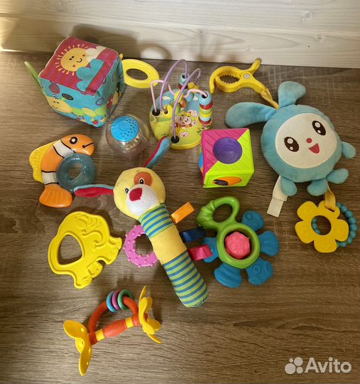 Игрушки Погремушки Развивашки пакетом