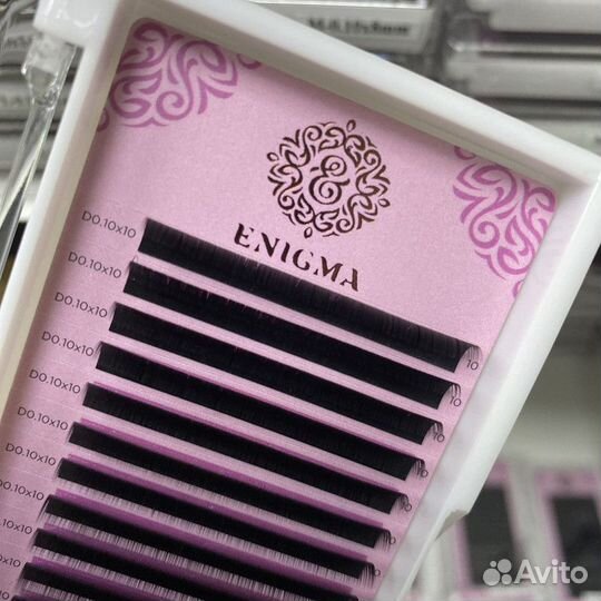 Ресницы для наращивания Enigma, разные модели